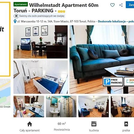 Wilhelmstadt Apartment 90M - Parking Stary Toruń 외부 사진